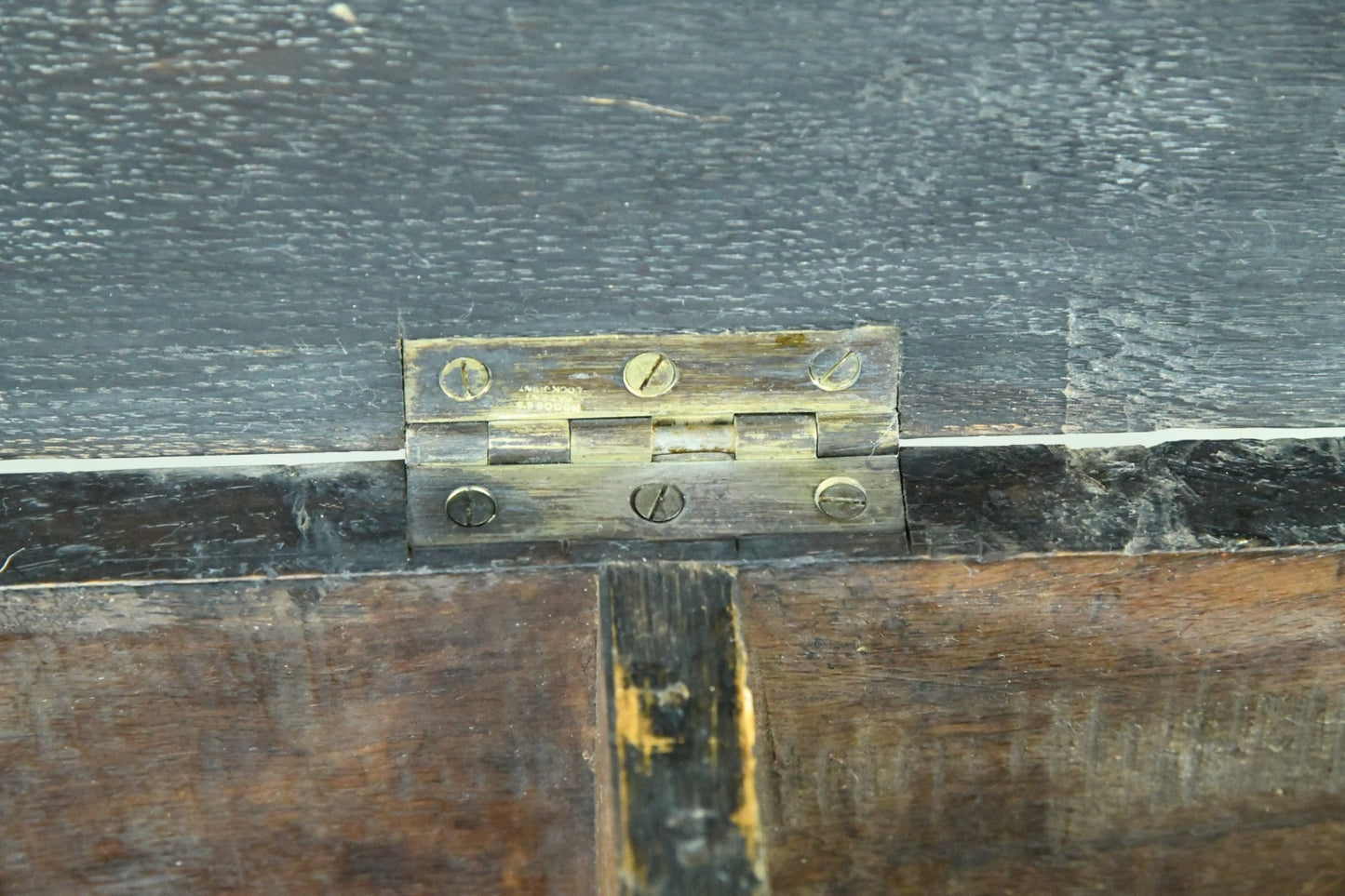 George III Oak Mule Chest