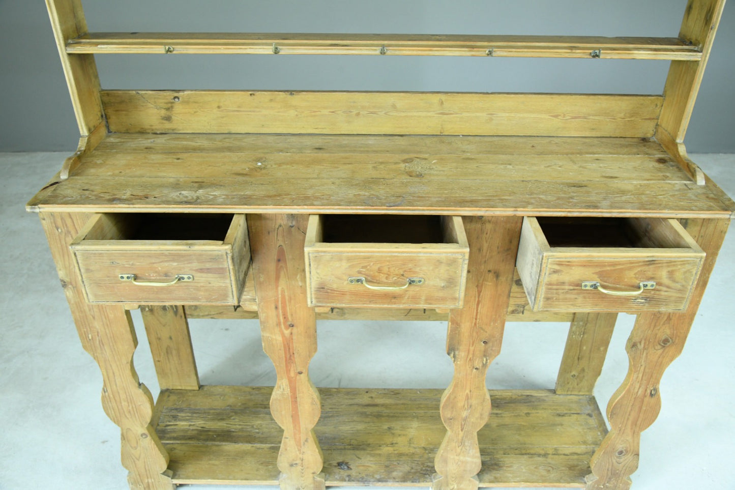 Rustic Pine Kitchen Dresser