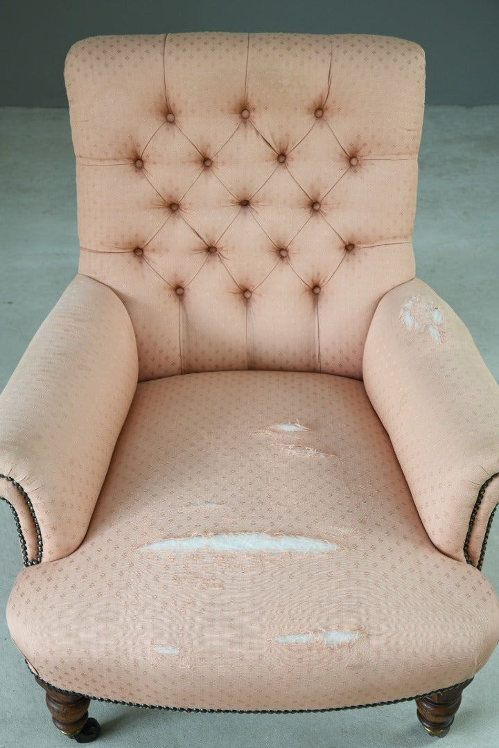 Victorian Upholstered Armchair