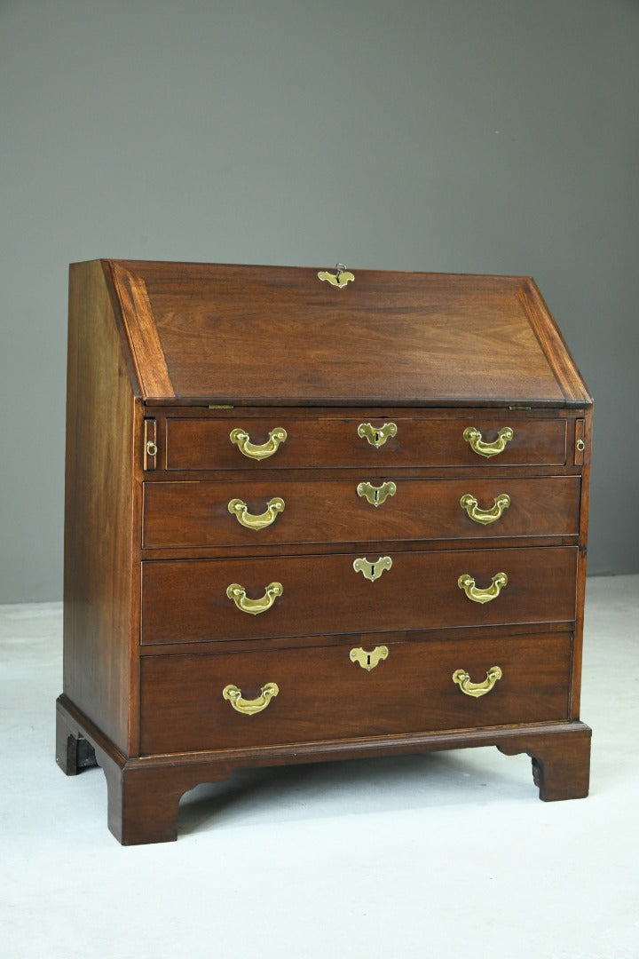 Georgian Mahogany Fall Front Writing Bureau