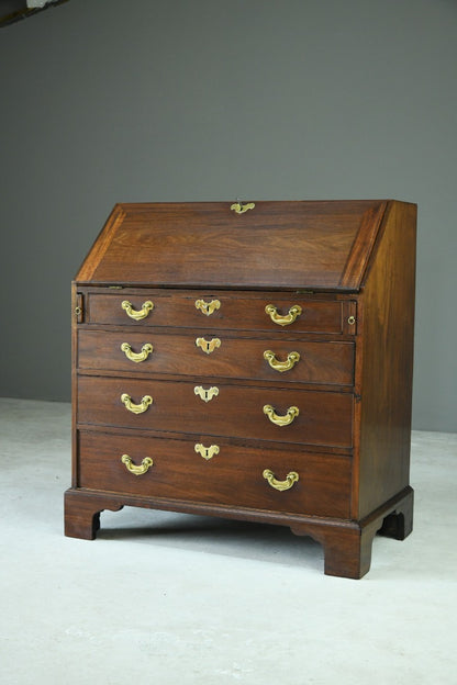 Georgian Mahogany Fall Front Writing Bureau