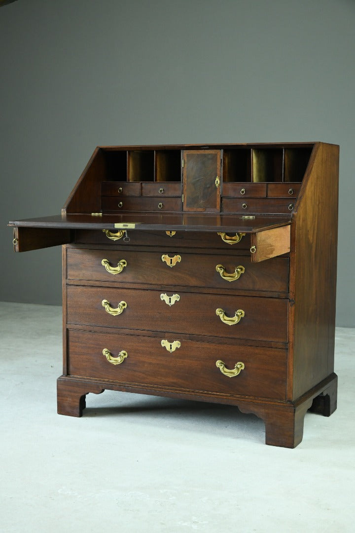 Georgian Mahogany Fall Front Writing Bureau