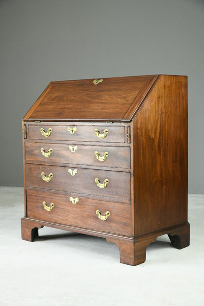 Georgian Mahogany Fall Front Writing Bureau