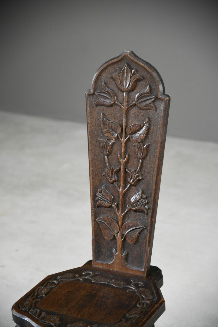 Victorian Chip Carved Occasional Chair