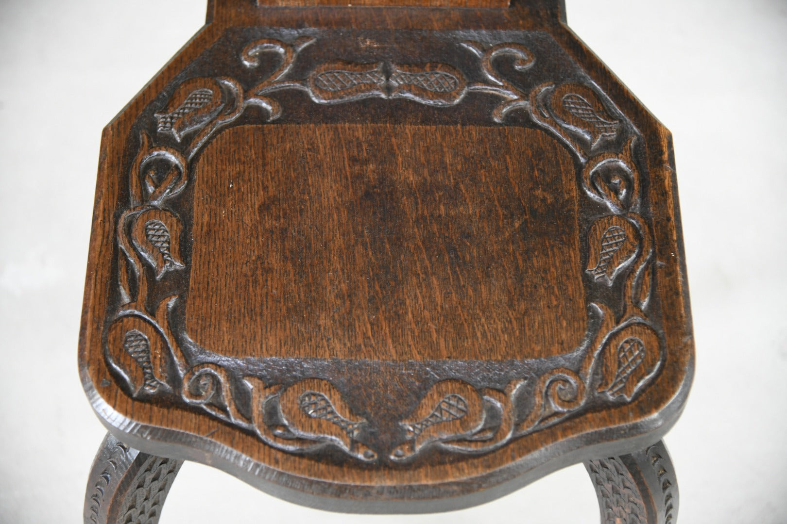 Victorian Chip Carved Occasional Chair