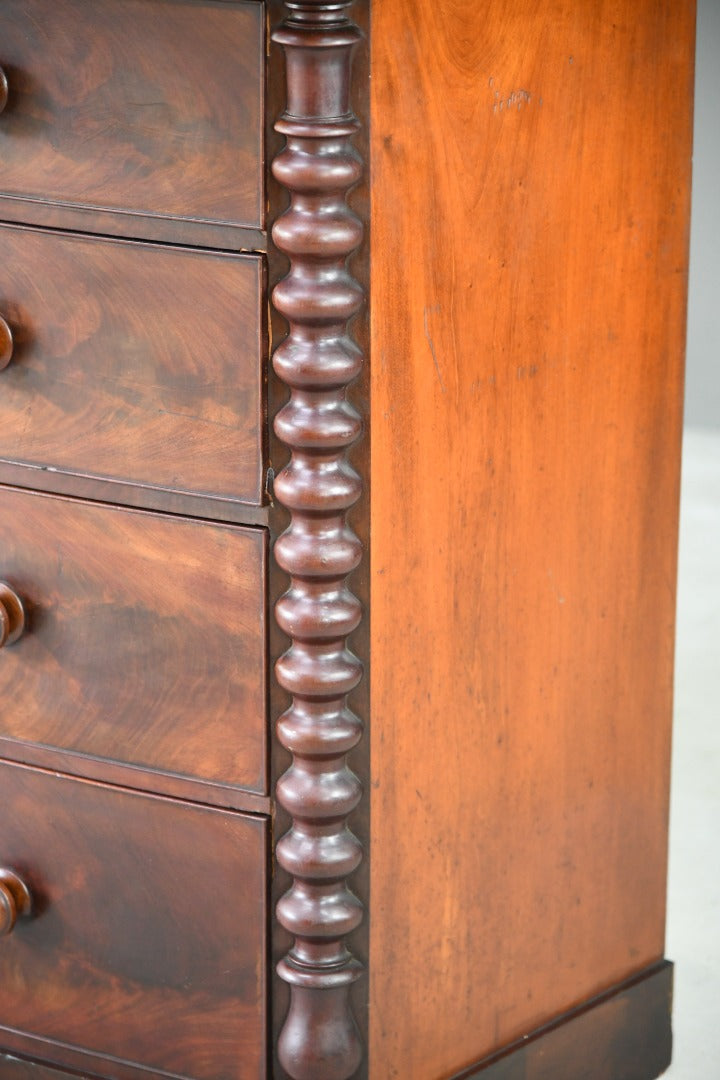 Victorian Mahogany Veneer Chest of Drawers