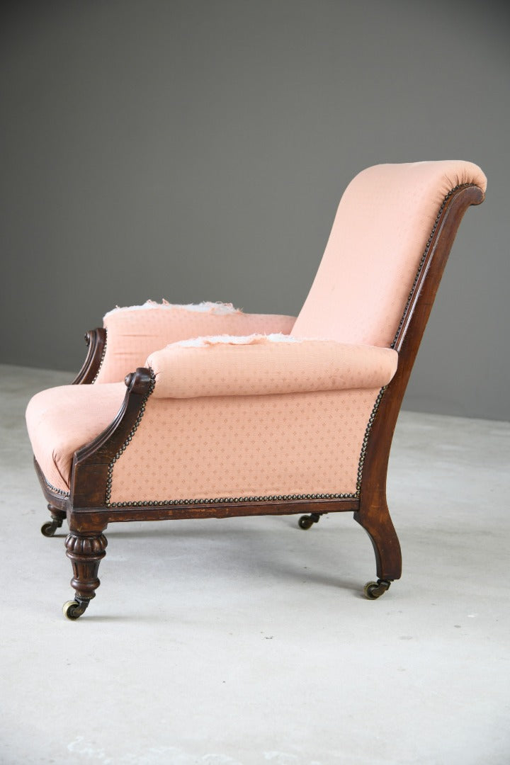 Victorian Upholstered Armchair