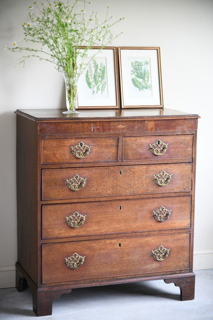 Georgian Oak Chest of Drawers