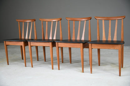 Set 4 Retro Eon Dining Chairs