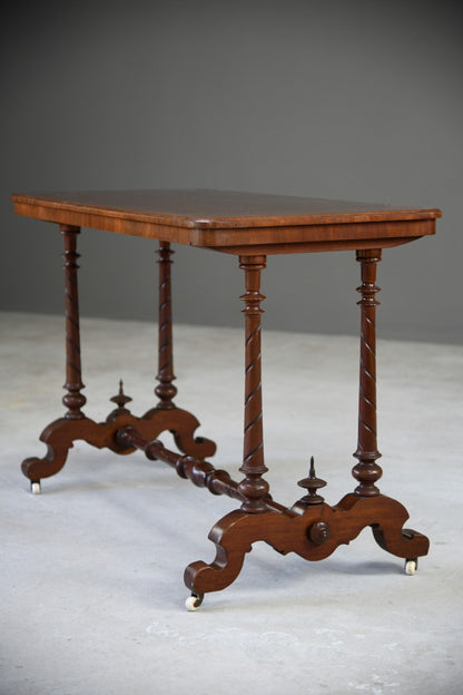 Antique Victorian Mahogany Side Table