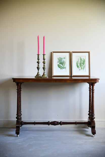 Antique Victorian Mahogany Side Table