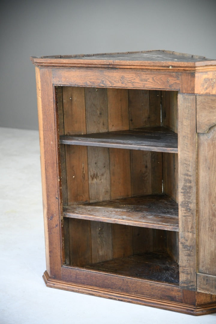 Georgian Oak Hanging Cupboard