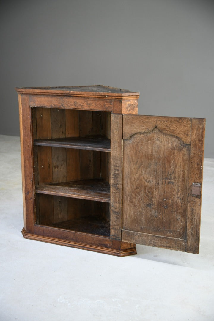 Georgian Oak Hanging Cupboard