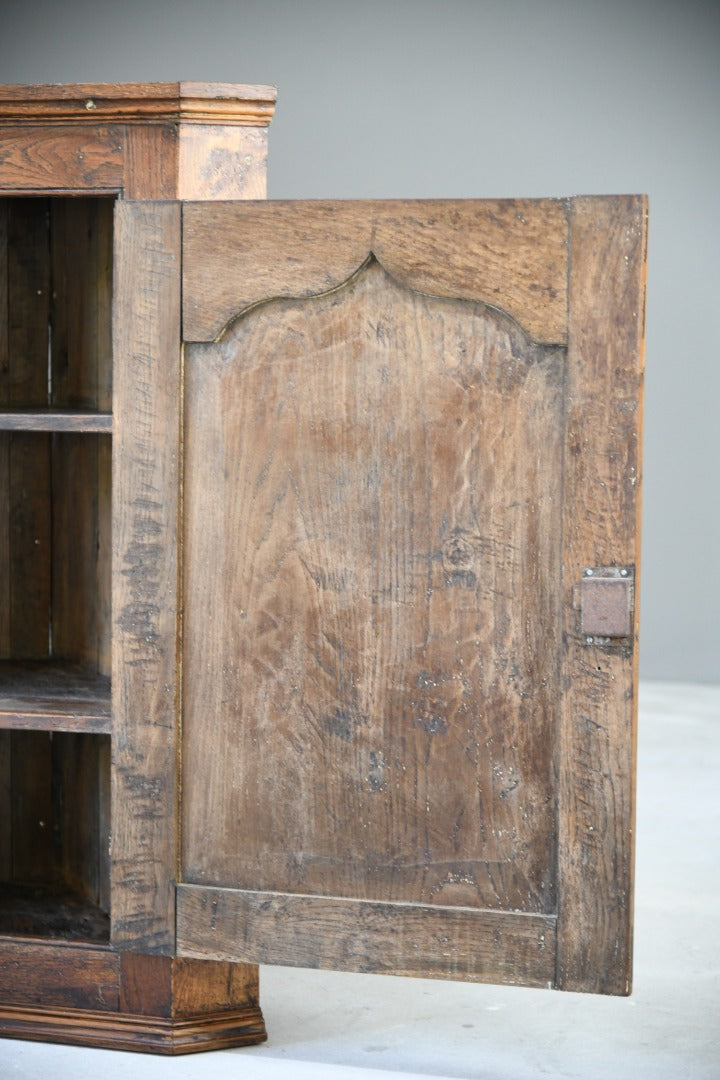 Georgian Oak Hanging Cupboard