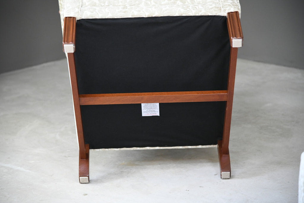 Pair Modern Georgian Style Wingback Armchair