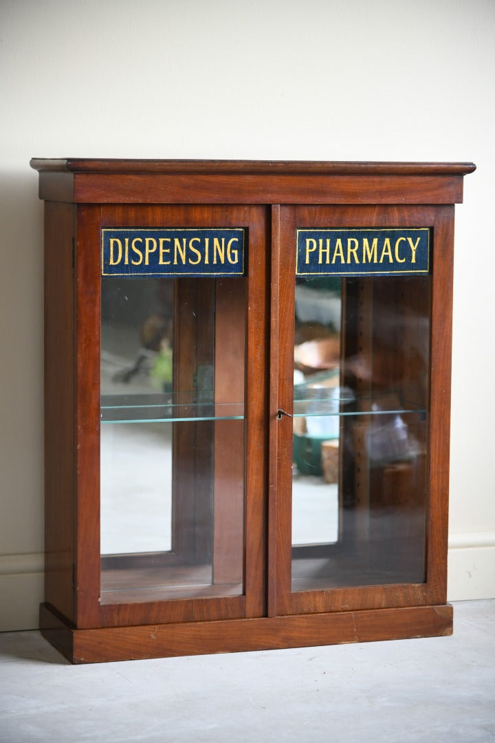 Mahogany Glazed Bathroom Cabinet