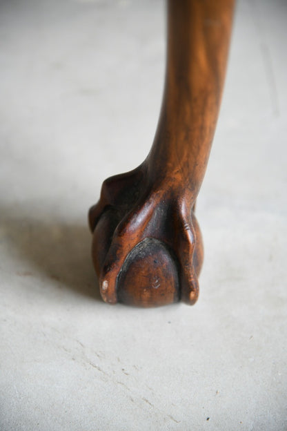 Walnut Dressing Table Stool