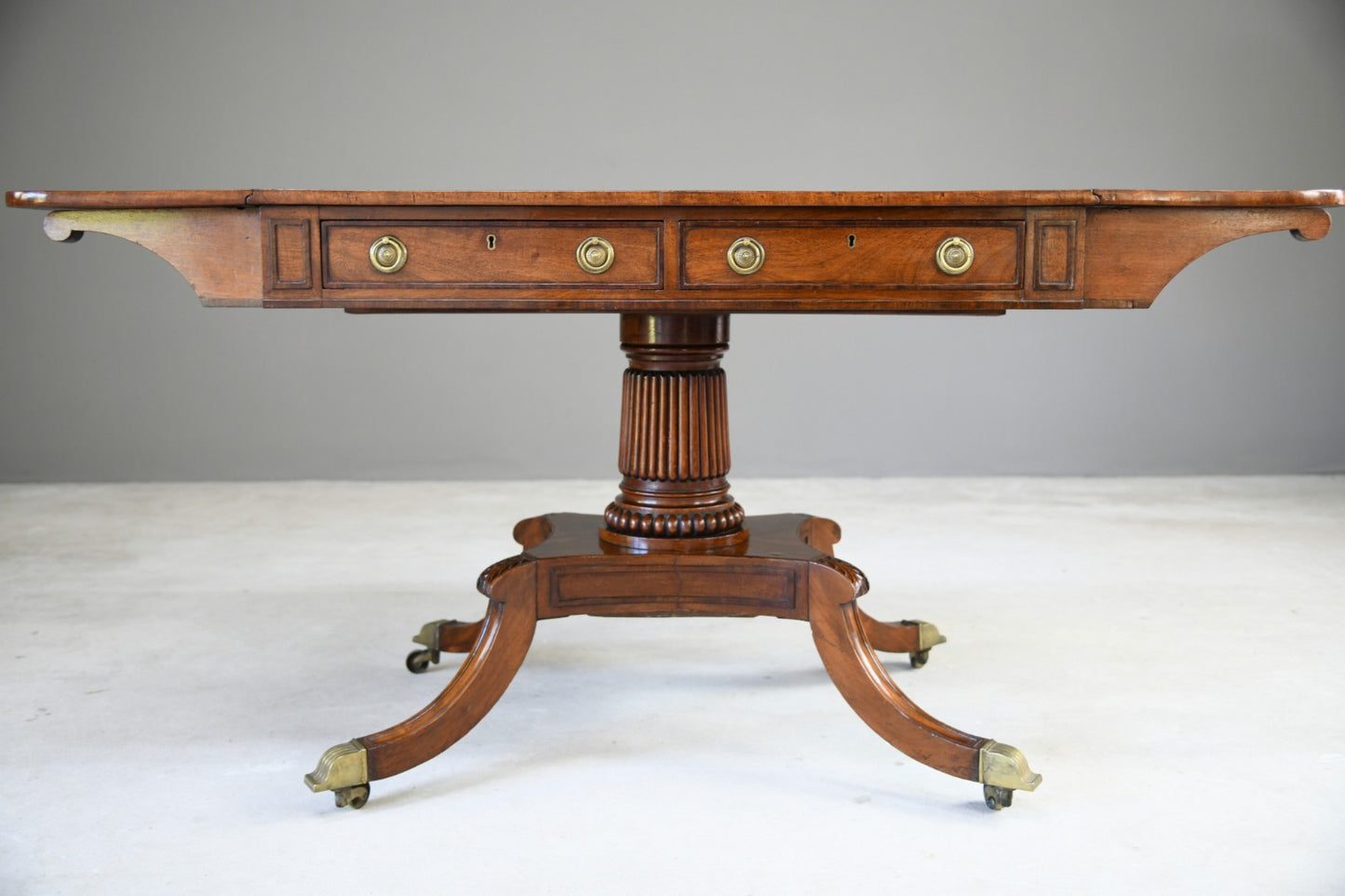 Antique Mahogany Sofa Table