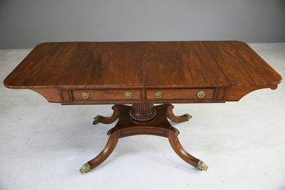Antique Mahogany Sofa Table
