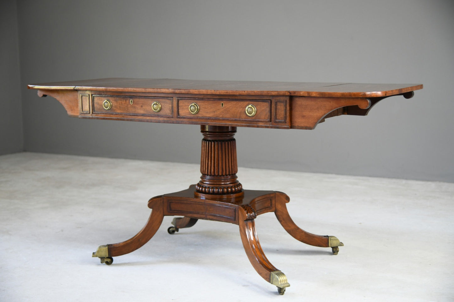 Antique Mahogany Sofa Table