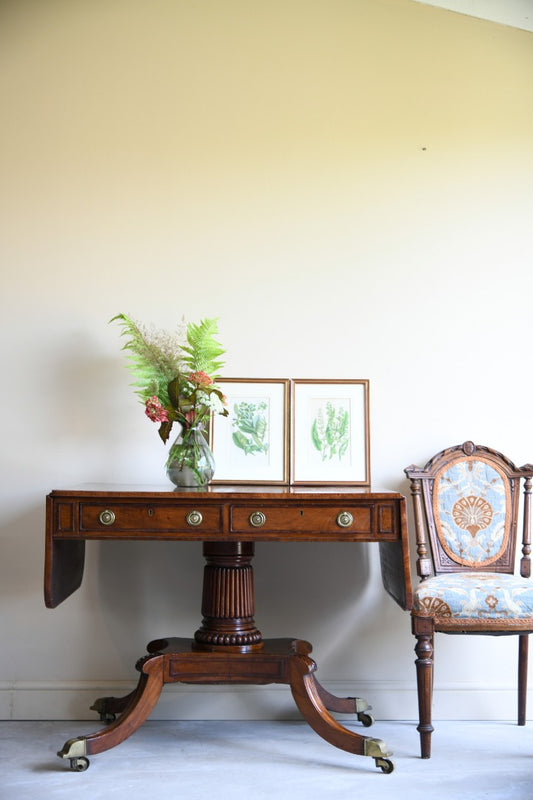 Antique Mahogany Sofa Table