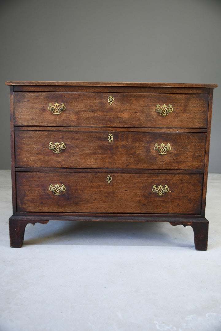 Antique Rustic Mahogany Chest of Drawers