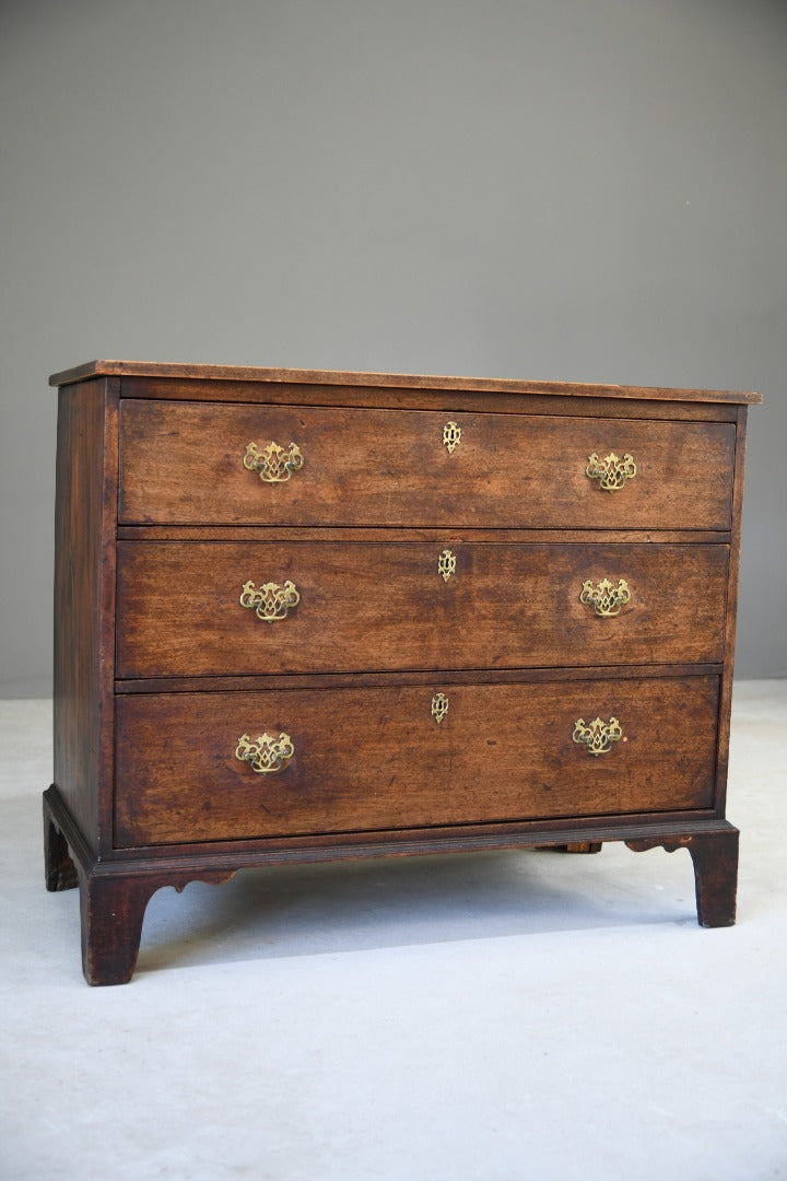 Antique Rustic Mahogany Chest of Drawers