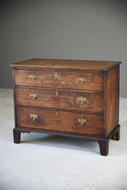 Antique Rustic Mahogany Chest of Drawers