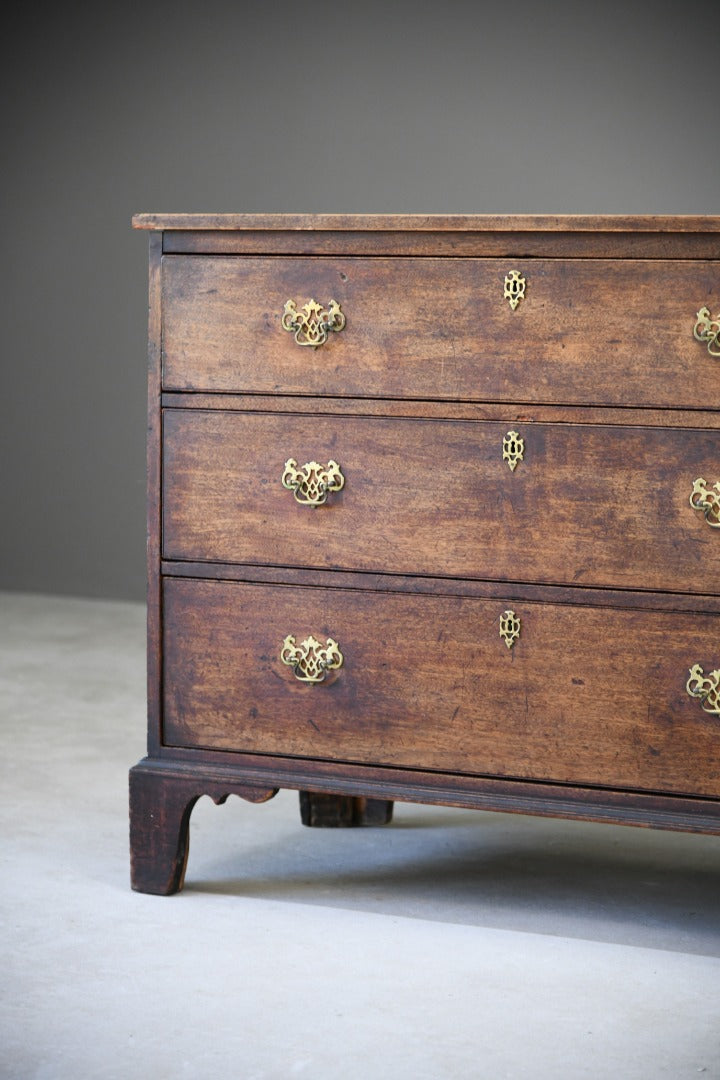 Antique Rustic Mahogany Chest of Drawers