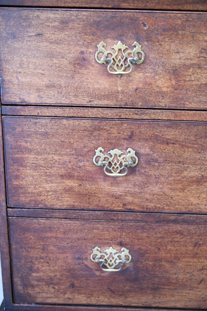 Antique Rustic Mahogany Chest of Drawers