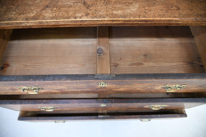 Antique Rustic Mahogany Chest of Drawers