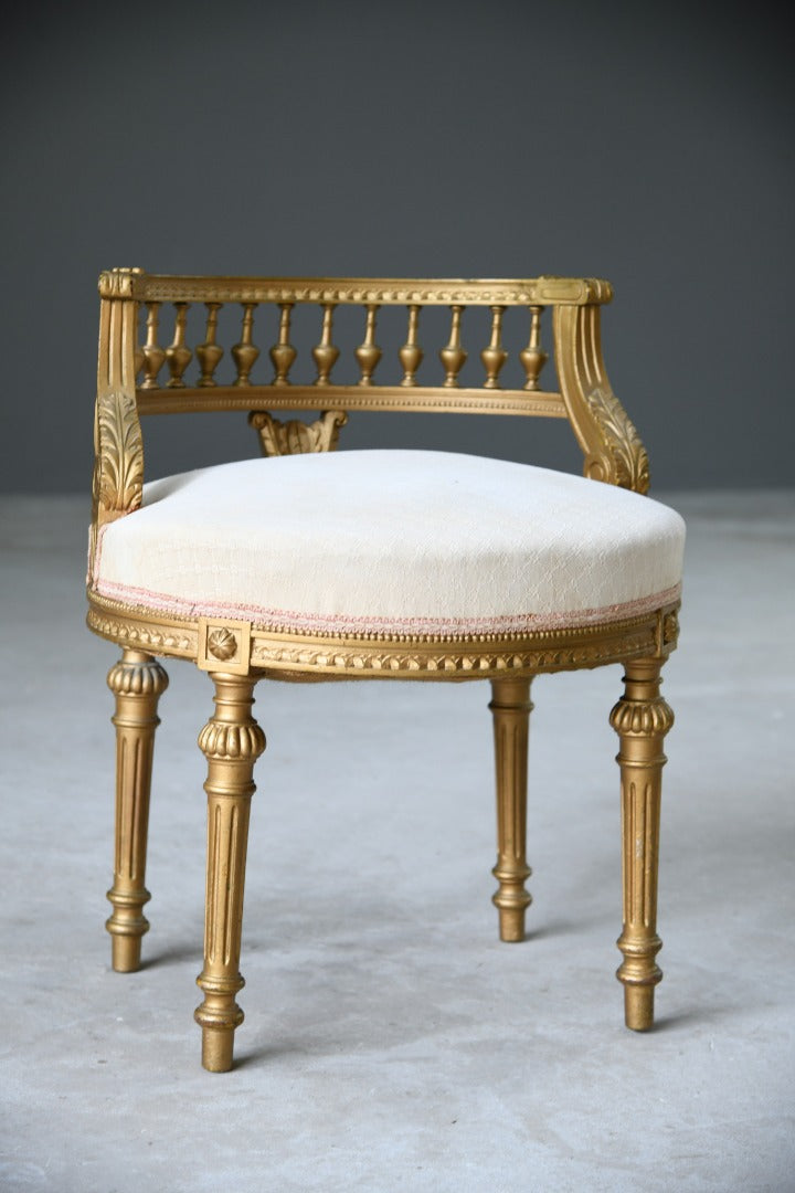 French Style Tub Stool