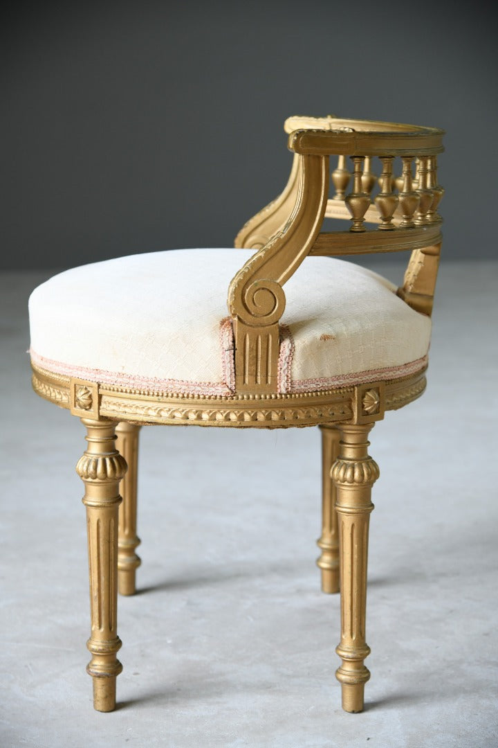 French Style Tub Stool