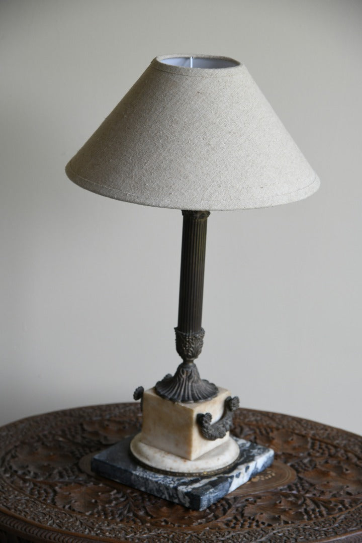 Classical Style Marble Table Lamp