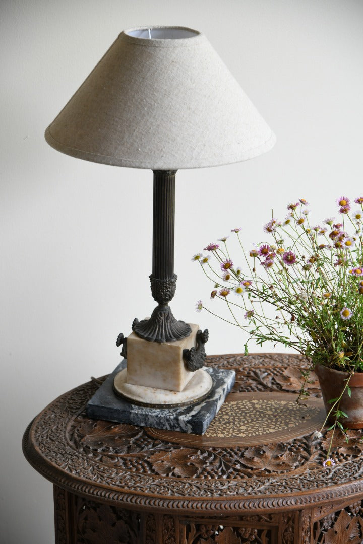 Store Marble TABLE lamp 28 cm without cover - Vintage.