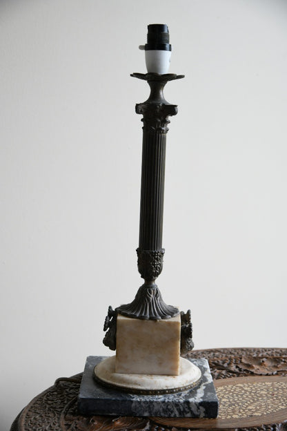 Classical Style Marble Table Lamp