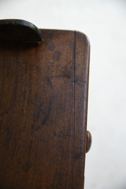 Antique Mahogany Washstand Side Writing Console Table