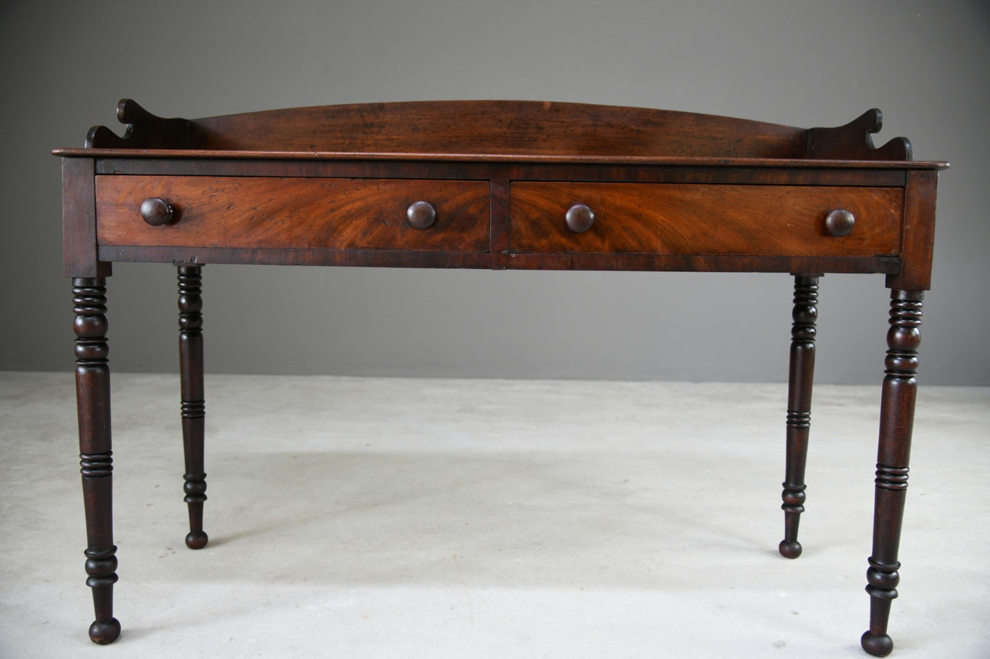 Antique Mahogany Washstand Side Writing Console Table