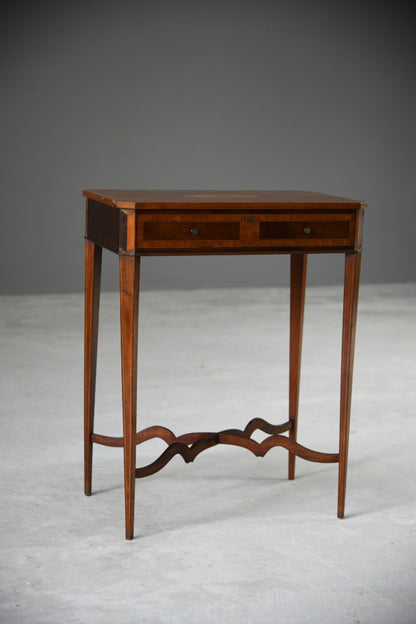 Edwardian Inlaid Mahogany Side Table