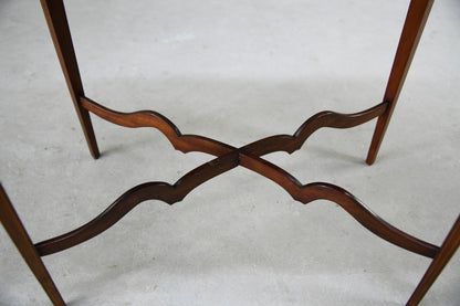 Edwardian Inlaid Mahogany Side Table