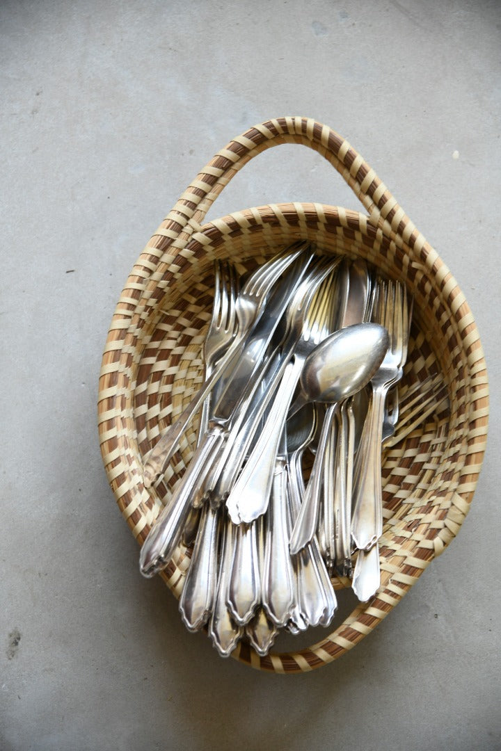 F Cobb and Co Vintage EPNS Cutlery Set