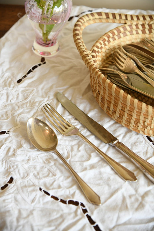 F Cobb and Co Vintage EPNS Cutlery Set