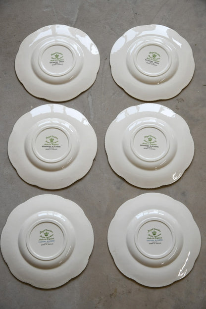 6 Royal Cauldon Bird Plates