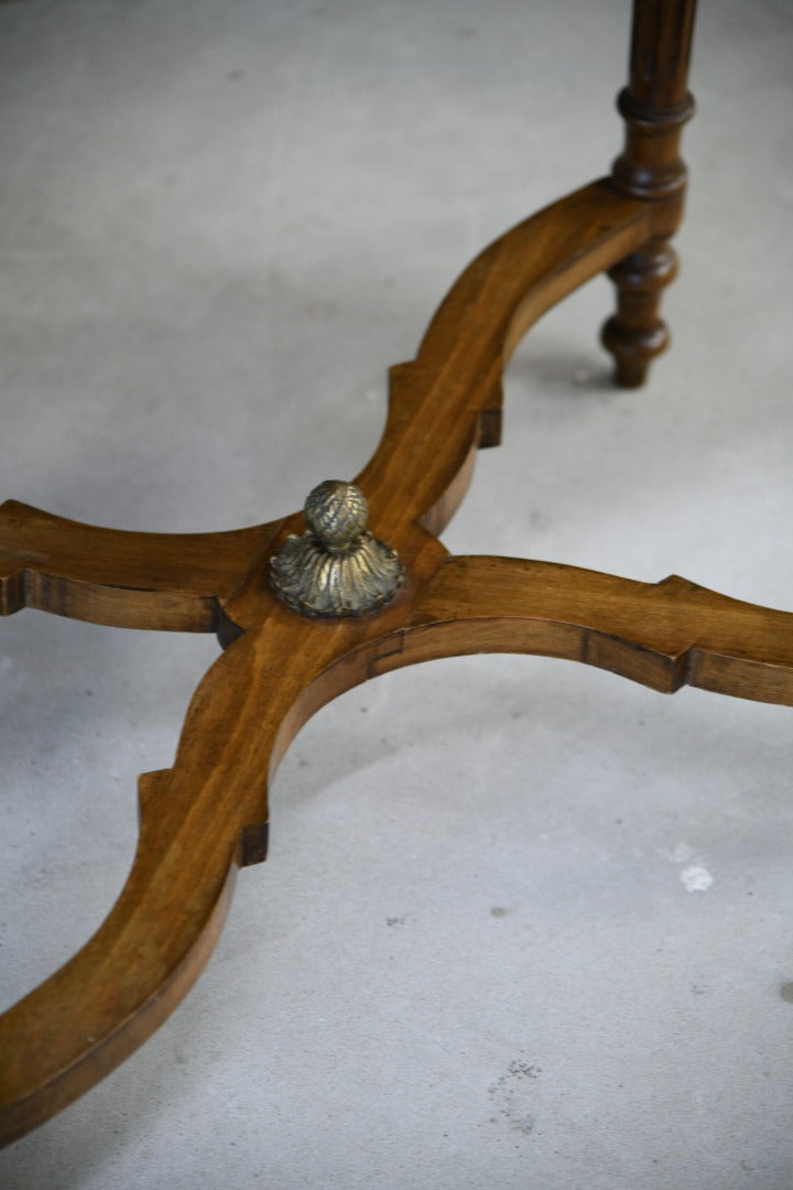 French Inlaid Games Table