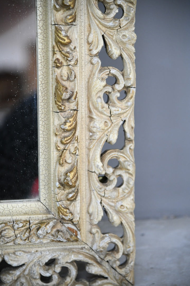 Gilt & Cream Ornate Wall Mirror