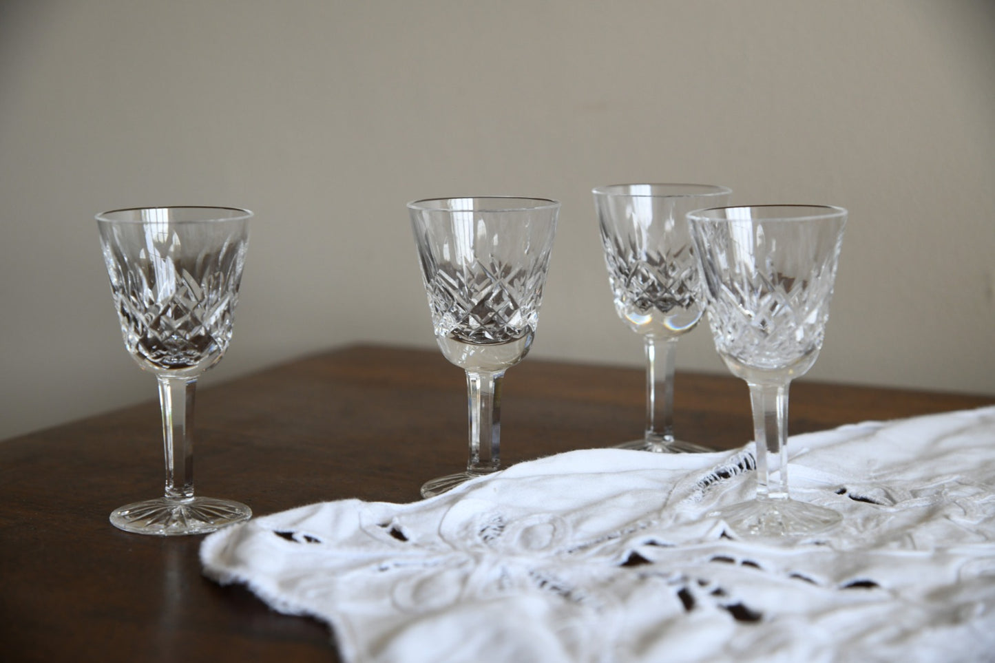 4 Waterford Crystal Licquer Glasses