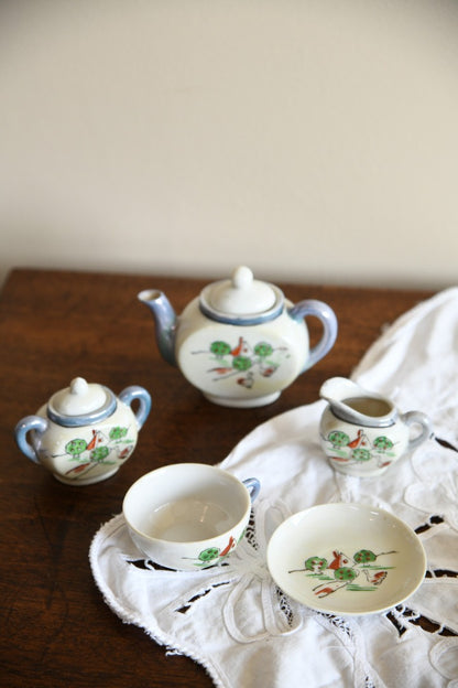 Childs Vintage Miniature Tea Set