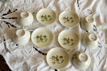 Childs Vintage Miniature Tea Set