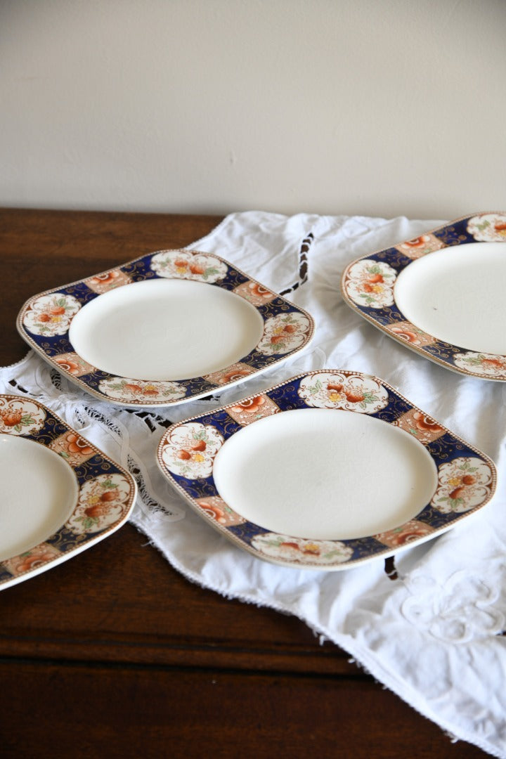 Royal Castle Wood and Sons Imari Plates