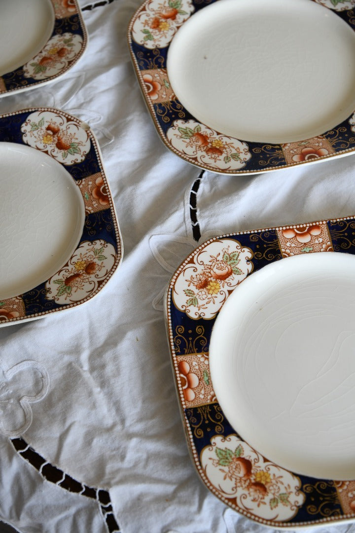 Royal Castle Wood and Sons Imari Plates